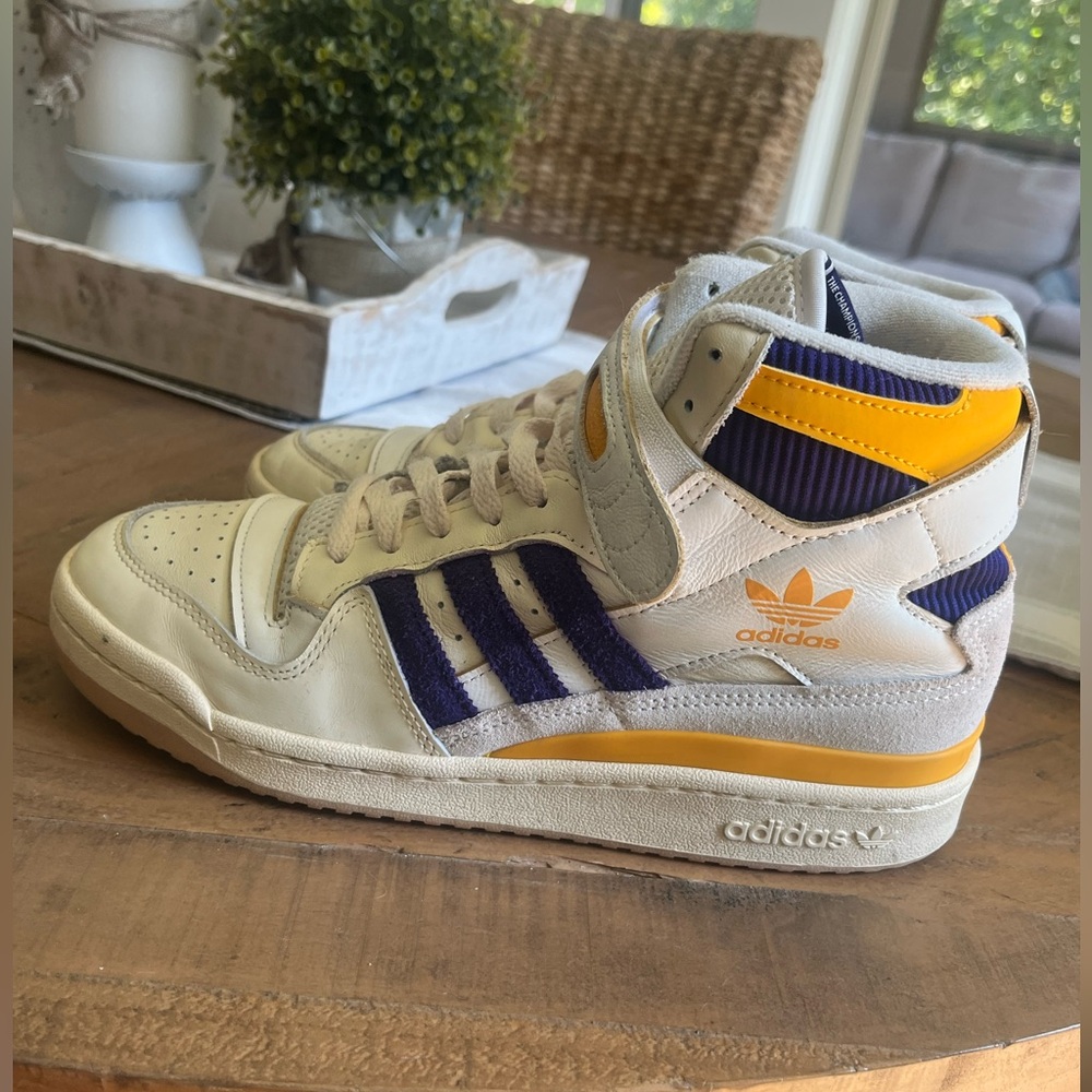 Adidas Forum High Top Basketball Sneakers